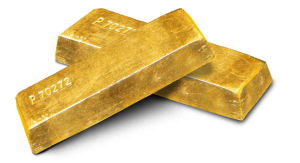 2 lingotti d'oro