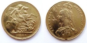 sterlina oro